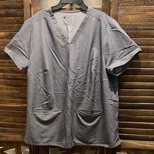 Figs Charcoal Short Sleeve Men's Tee
